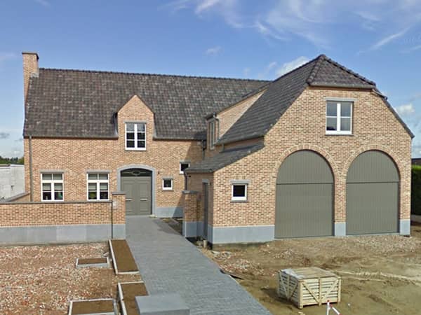 Nieuwbouw woning gerealiseerd door Bouwonderneming Alaerts